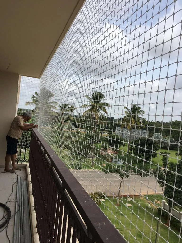 Balcony Safety Nets installation in Chennai — photo 4
