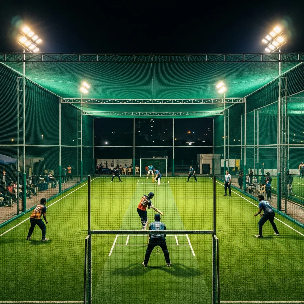Box Cricket Nets installation in Chennai — photo 2