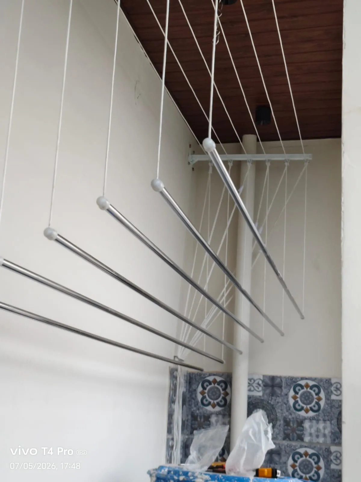 Ceiling Cloth Hangers installation in Chennai — photo 4