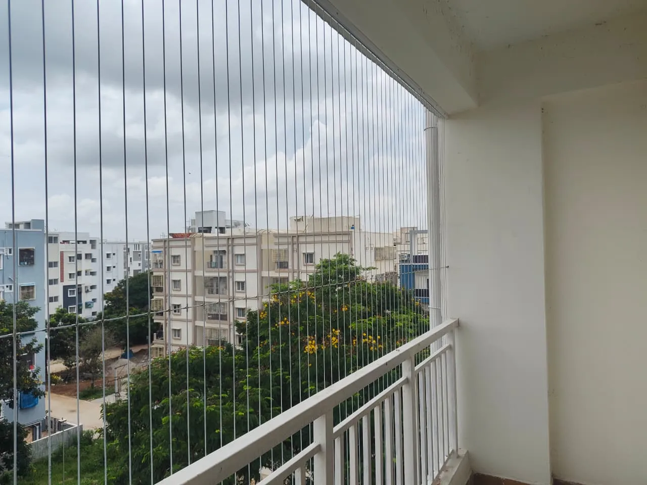 Balcony Invisible Grills installation in Chennai — photo 1