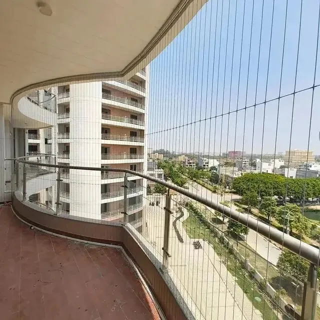 Balcony Invisible Grills installation in Chennai — photo 2
