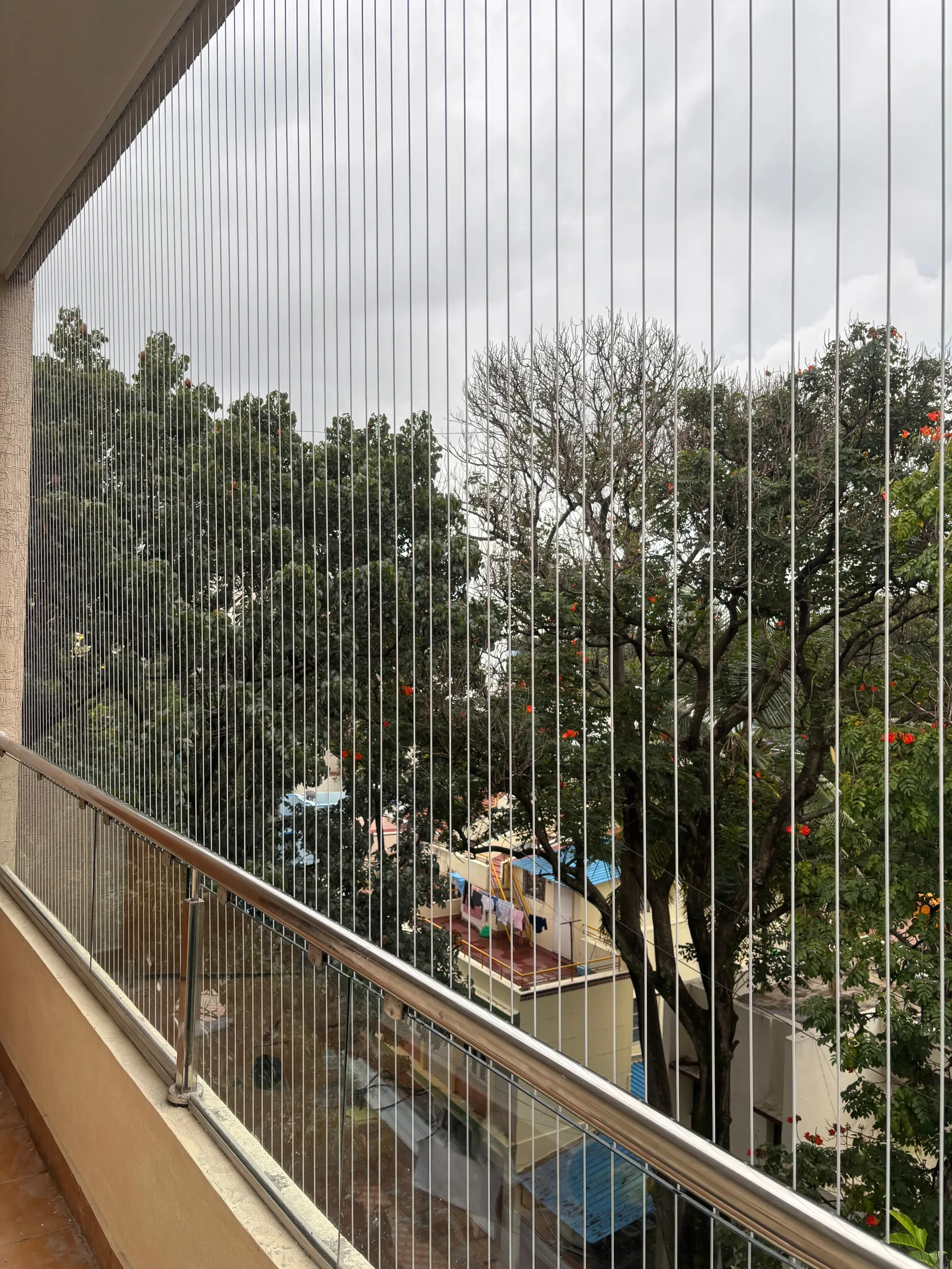 Balcony Invisible Grills installation in Chennai — photo 3