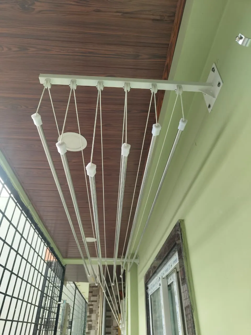 Wall Mount Cloth Hangers installation in Chennai — photo 1