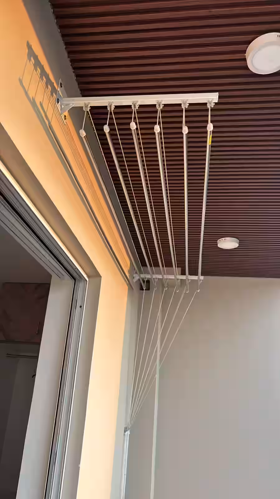 Wall Mount Cloth Hangers installation in Chennai — photo 3